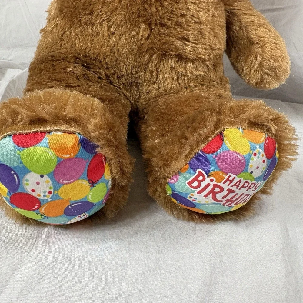 BABW Build A Bear Workshop Birthday Bear 2021 Cute Cuddly Soft 16